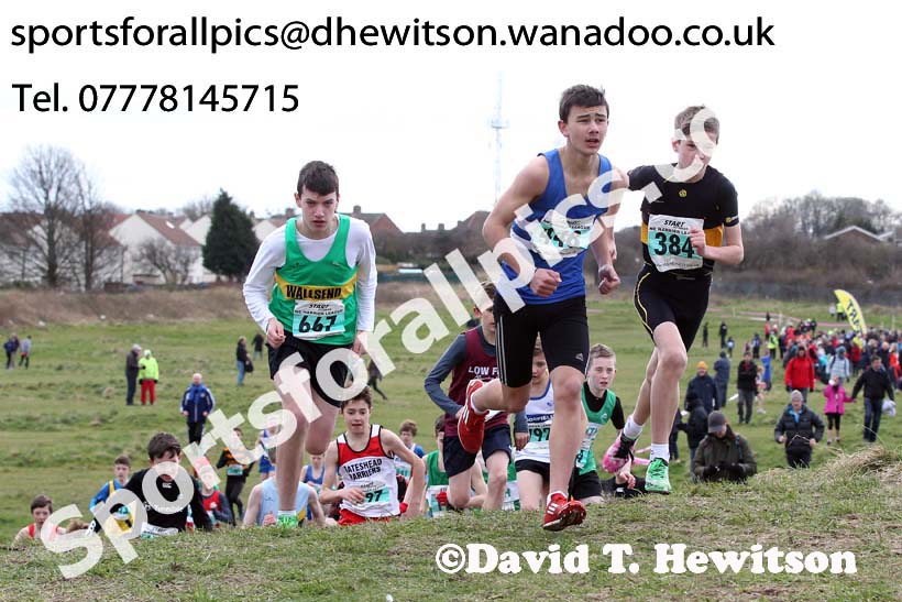 Under-13 boys NEHL Wrekenton, Gateshead. 2014 NEH, Wrekenton. Photo: David T. Hewitson/Sports for All Pics